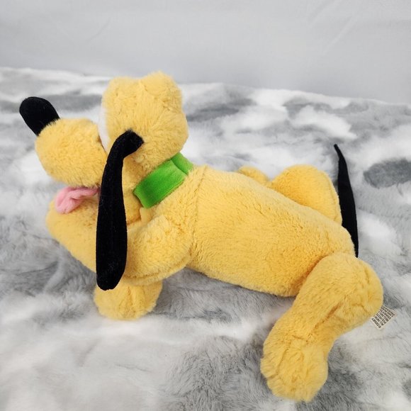 Authentic Disney Parks Pluto Dog Plush Stuffed Animal w/ Beans Beanie - 10" - Picture 5 of 9